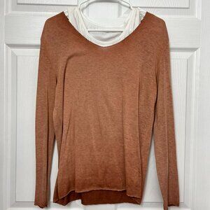 Gold LIghtweight Sweater